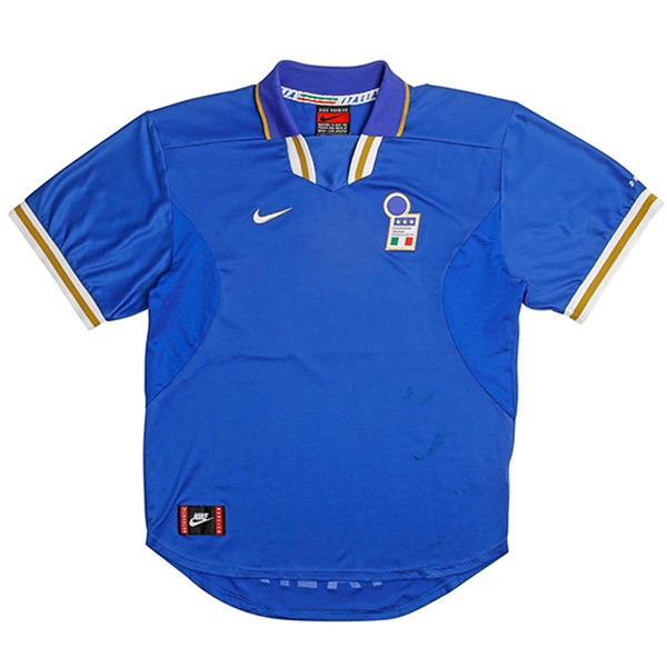 Tailandia Camiseta Italy Primera equipo Retro 1996 Azul